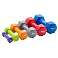 Гантель в виниловой оболочке PROFI-FIT 1 кг (Арт. PF-VDB-1)
