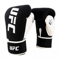 Перчатки для бокса и ММА. Размер L (белые) UFC UHK-75024